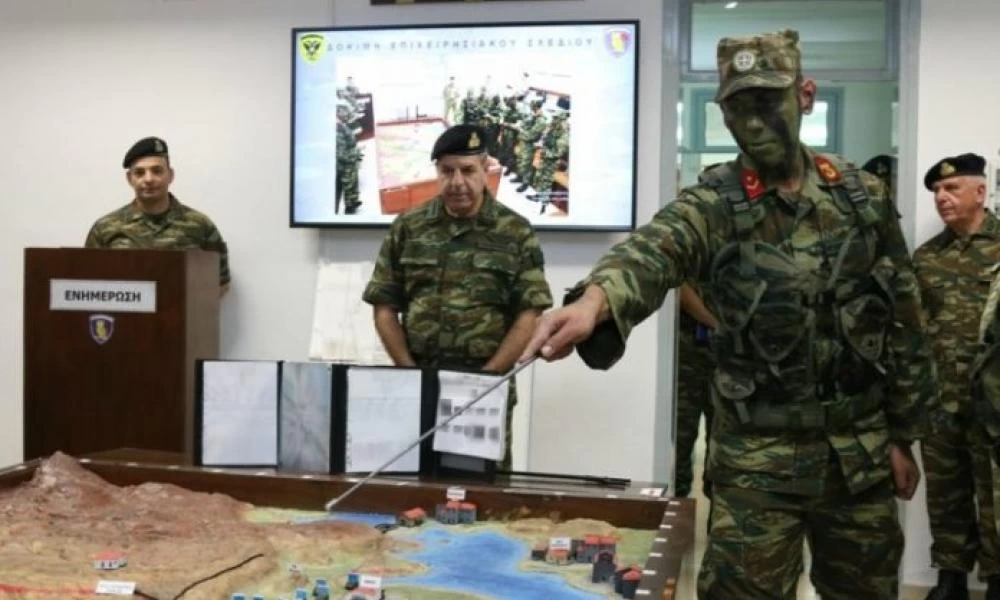 Διήμερη επίσκεψη του αρχηγού ΓΕΣ σε μονάδες της Σάμου